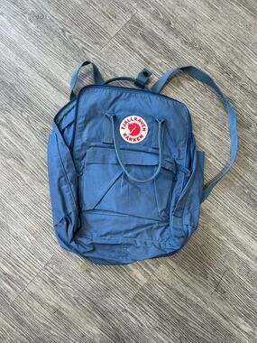 ⁠Fjallraven Kanken Classic Backpack Sky Blue 16L School Travel Daypack Bag